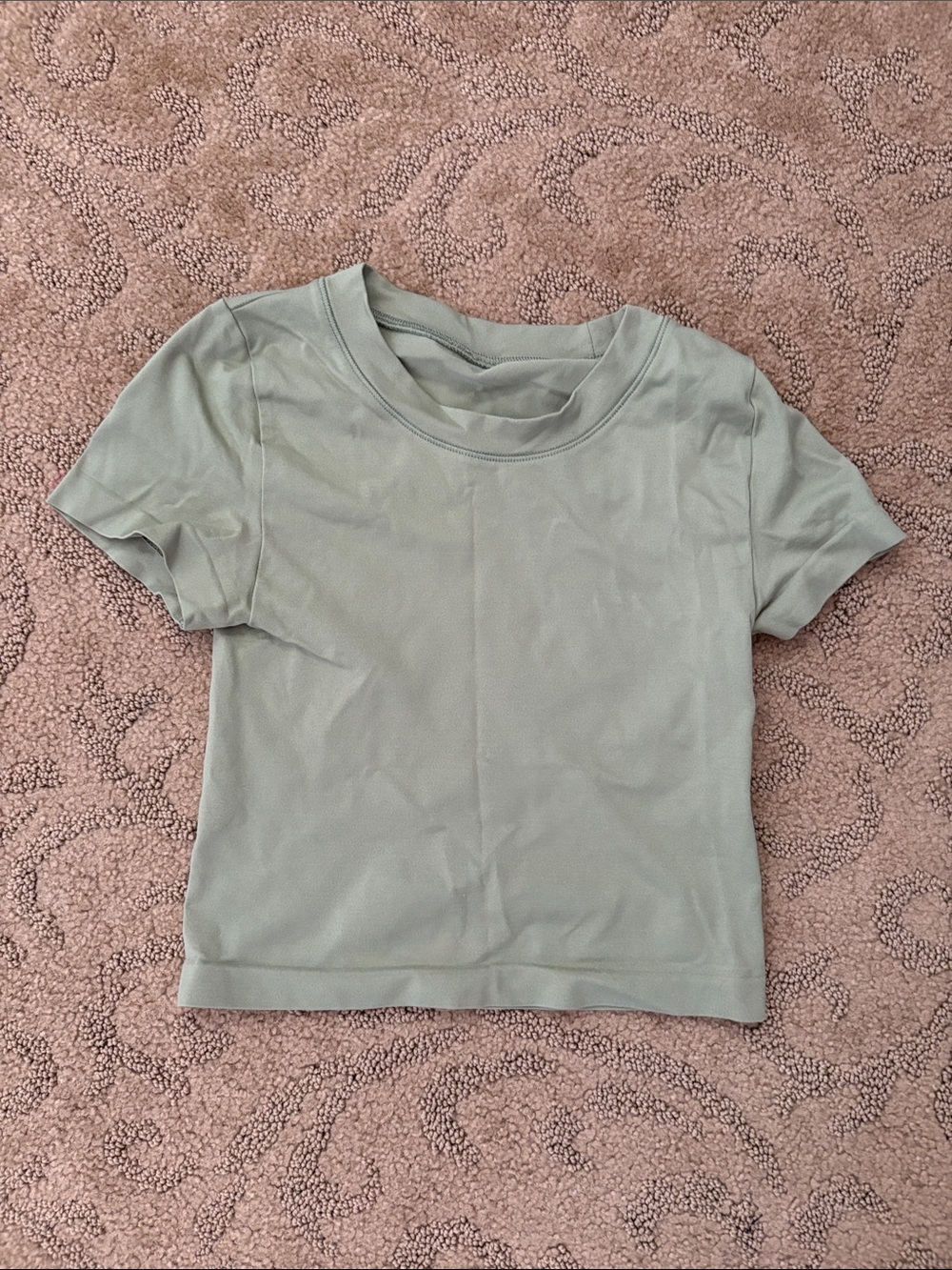 Women's Sage Green Short Sleeve Tee